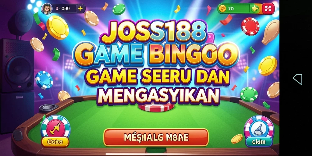 Screenshot JOSS188 menampilkan gameplay Bingo yang seru dan menghibur.