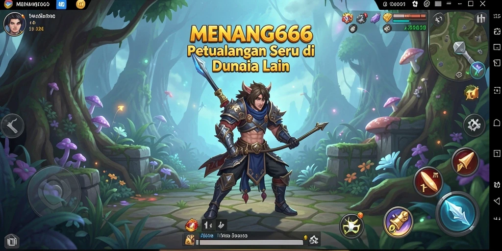 Tampilan menarik dari gameplay petualangan di MENANG666.