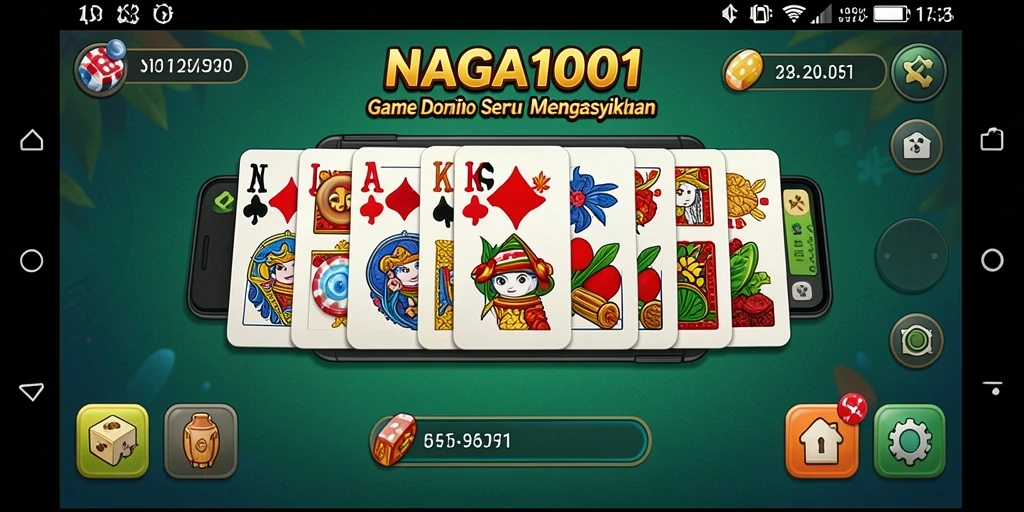 Tampilan gameplay NAGA1001 yang seru dan menarik dengan teman.