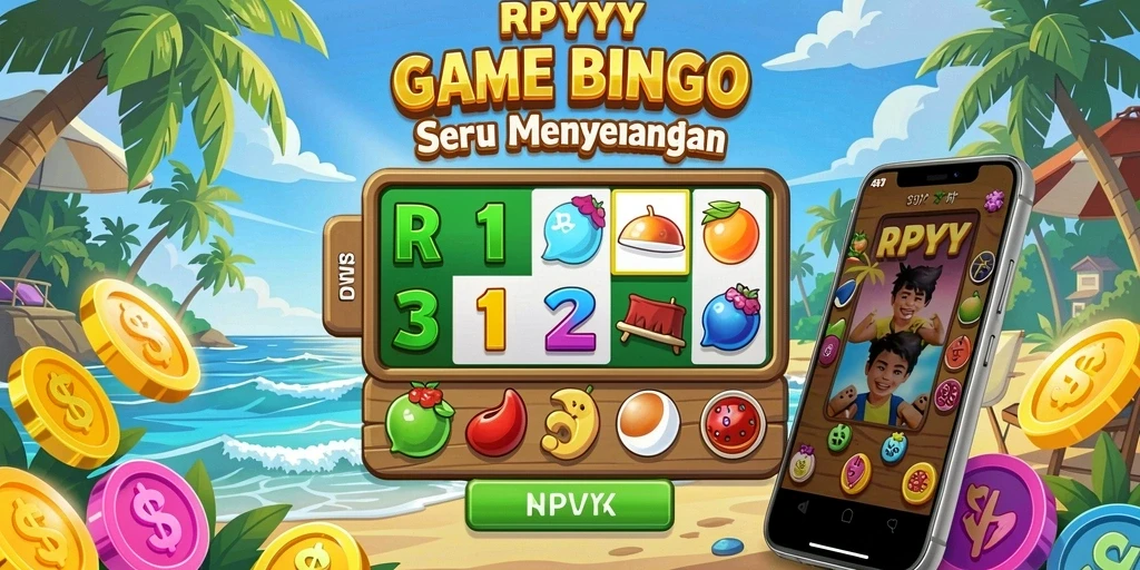Tampilan gameplay Bingo yang seru dan menegangkan di RPYYY.