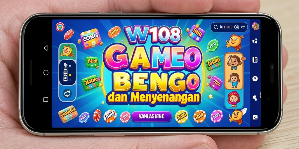 Screenshot gameplay VW108 menunjukkan keseruan bermain Bingo dengan teman-teman.